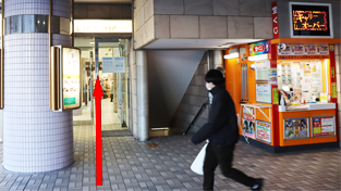 大船駅東口からのクリニックまでの道順